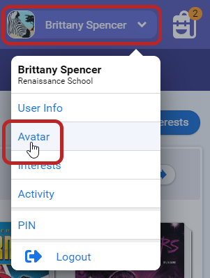 How to Change Your Information and Avatar (Teachers and Administrators)