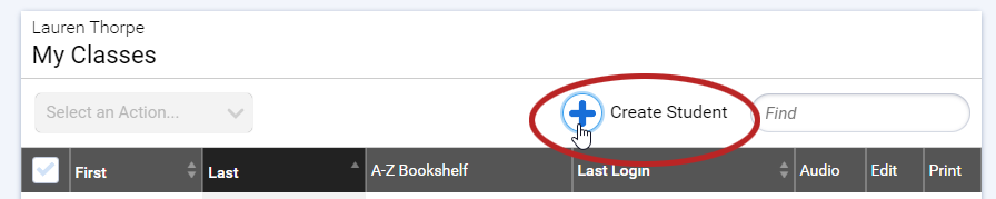 How to Create Student Accounts (Teachers)