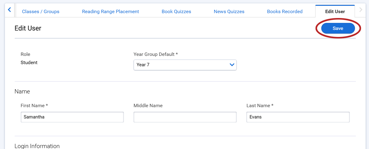 How to Edit Student Information in myON (Teachers)