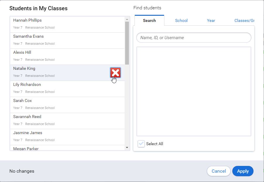 How to Assign Students to Your Class (Teacher)