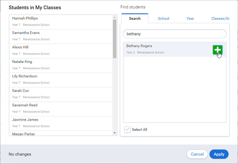 How to Assign Students to Your Class (Teacher)