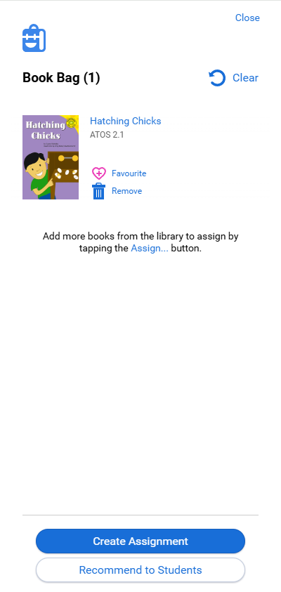 How to Add Books to Assignments from the Library